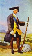 Charles III in Hunting Costume Francisco Jose de Goya
